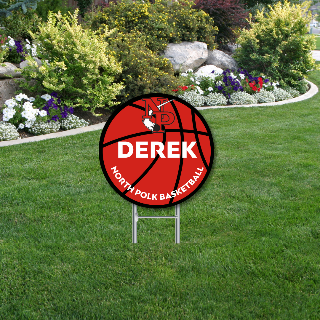 North Polk Yard Sign - Customized for You