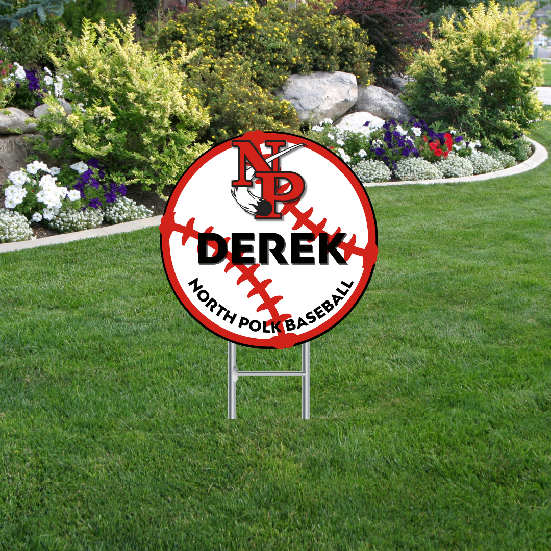 North Polk Yard Sign - Customized for You