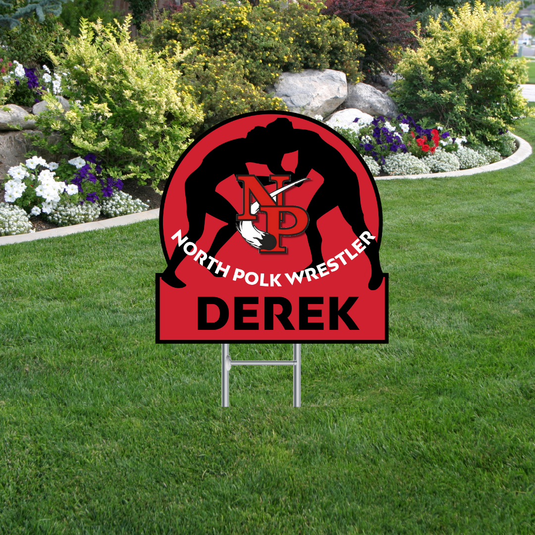 North Polk Yard Sign - Customized for You