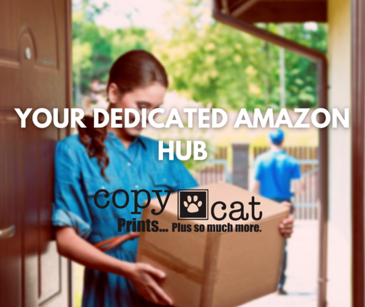 Thanks for Using CopyCat Prints as Your Local Amazon Hub